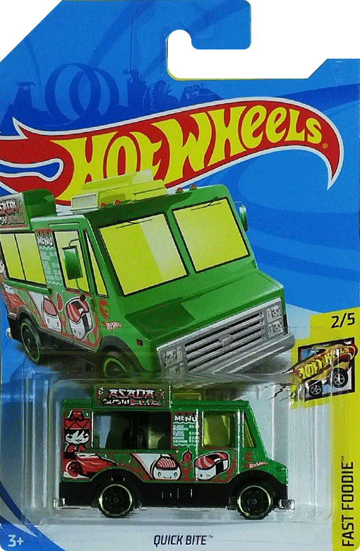 Hot Wheels Quick Bite Fast Foodie Series 2017 Mattel
